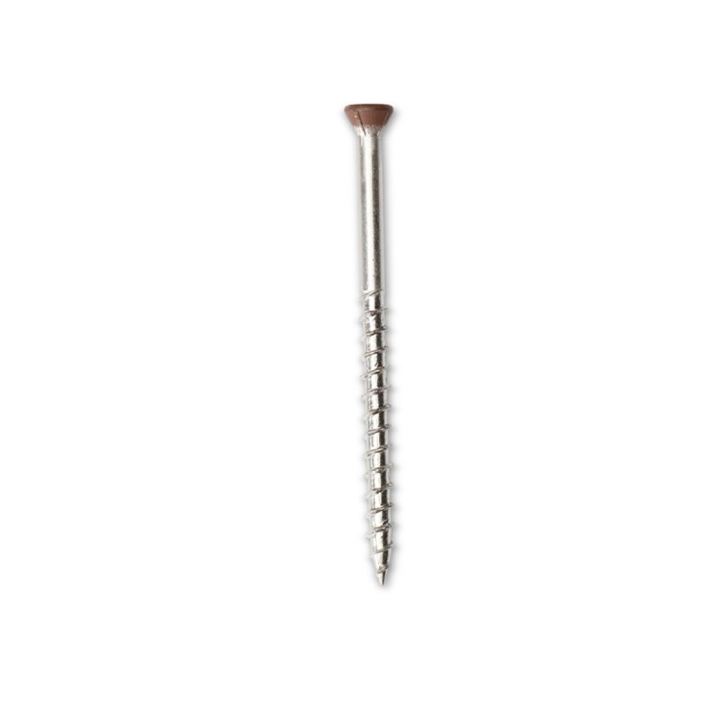 Ecoscape Legna - Flax Colour Coded Screws for Decking - Pack of 100