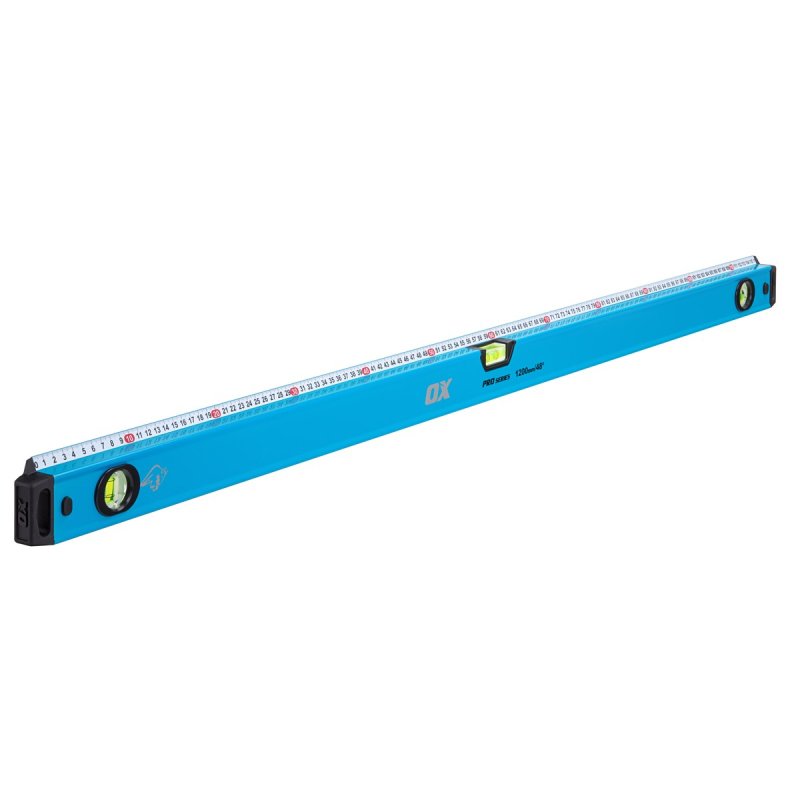 OX Pro Level 1200mm with Steel Rule