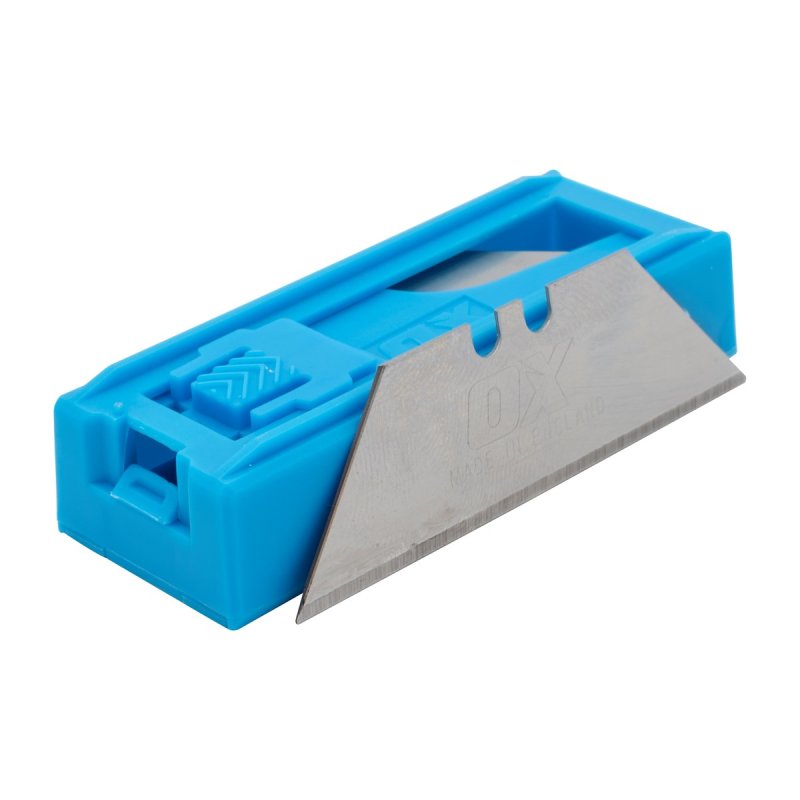OX Pro 10 Pack Heavy Duty Knife Blades & Dispenser
