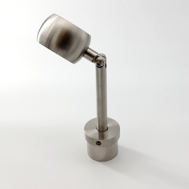 BM Architectural Post Stem With Articulated Hoop for 48mm Post/48mm Handrail