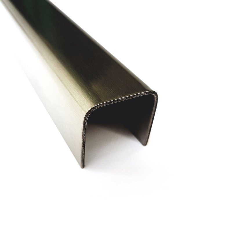 B+M 3m Stainless Steel Glass Capping Rail