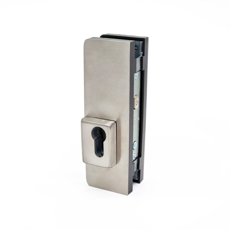 BM Architectural Dorma-Glas Rectangular Keep Satin Finish 10-12mm Glass