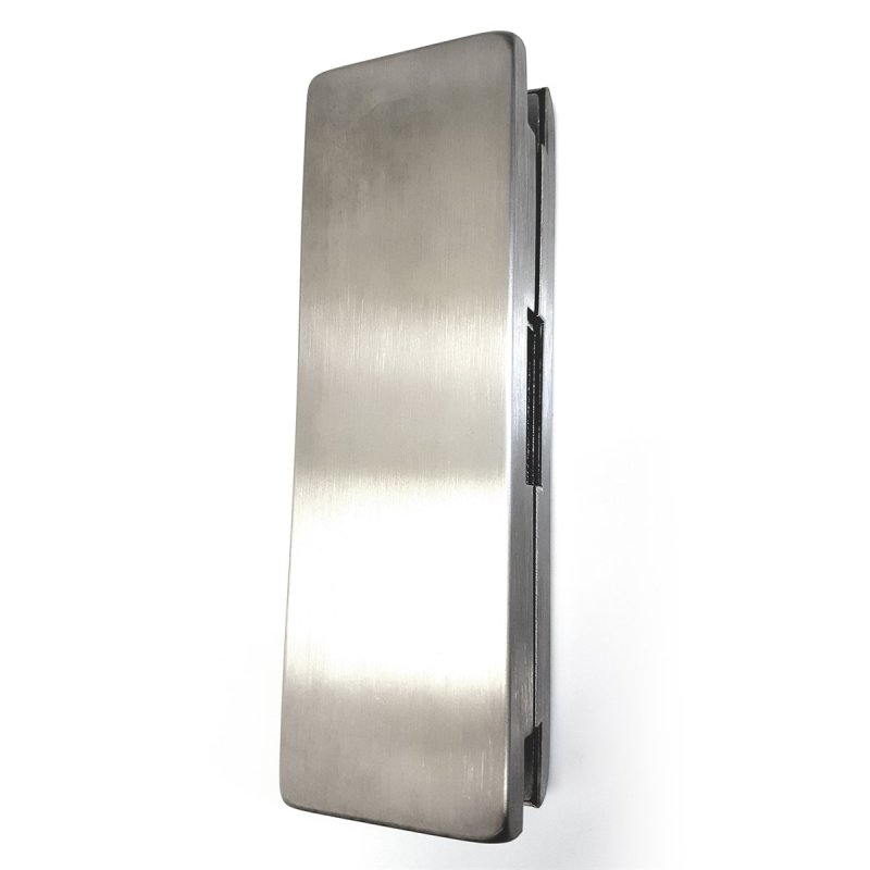 BM Architectural Eazygate Rectangular Keep Satin Finish 10mm Glass