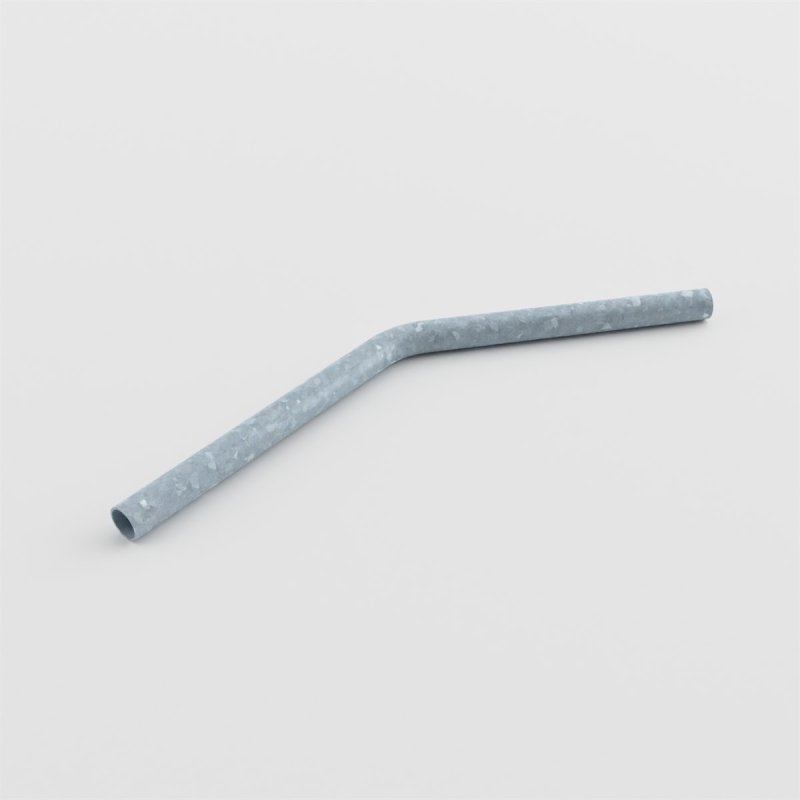 Galvanised Ramp Bend Handrail Tube