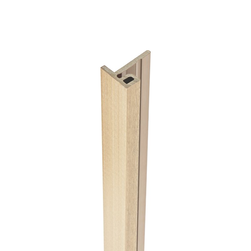 Ecoscape Ecoscape Forma - Light Oak Composite Slatted Cladding End Trim