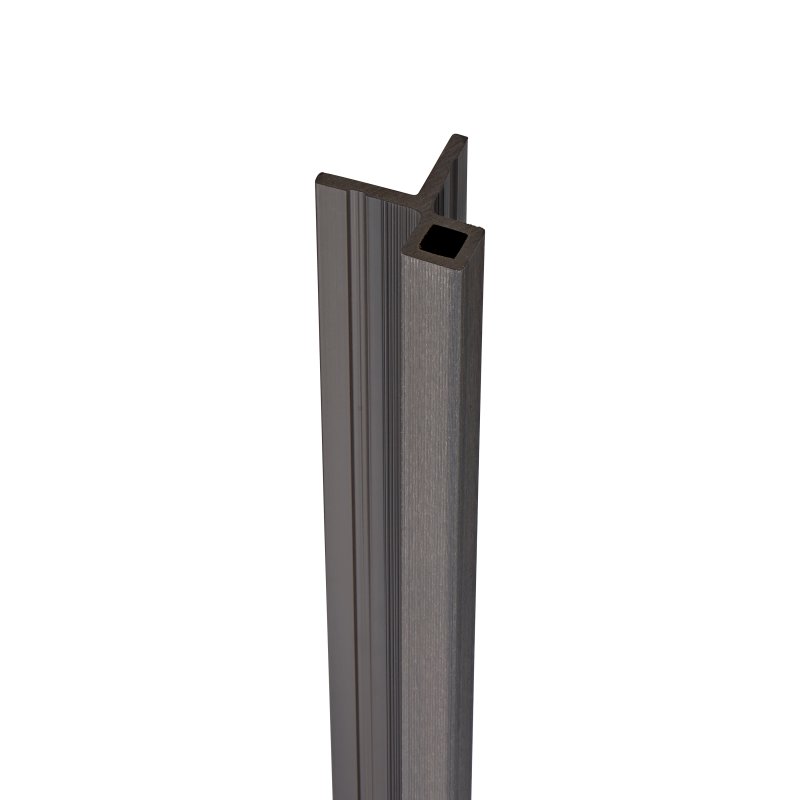 Ecoscape Ecoscape Forma - Argent Composite Slatted Cladding Corner Trim
