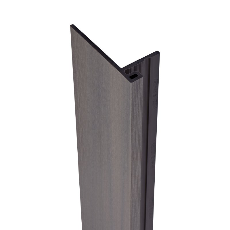 Ecoscape Ecoscape Forma - Argent Composite Slatted Cladding Reveal Trim