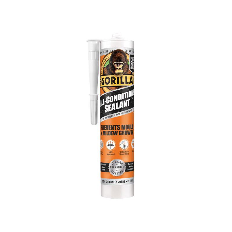 Clear 295ml Gorilla Glue - Gorilla All Condition Sealant