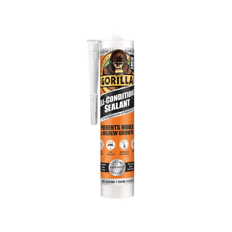 Clear 295ml Gorilla Glue - Gorilla All Condition Sealant