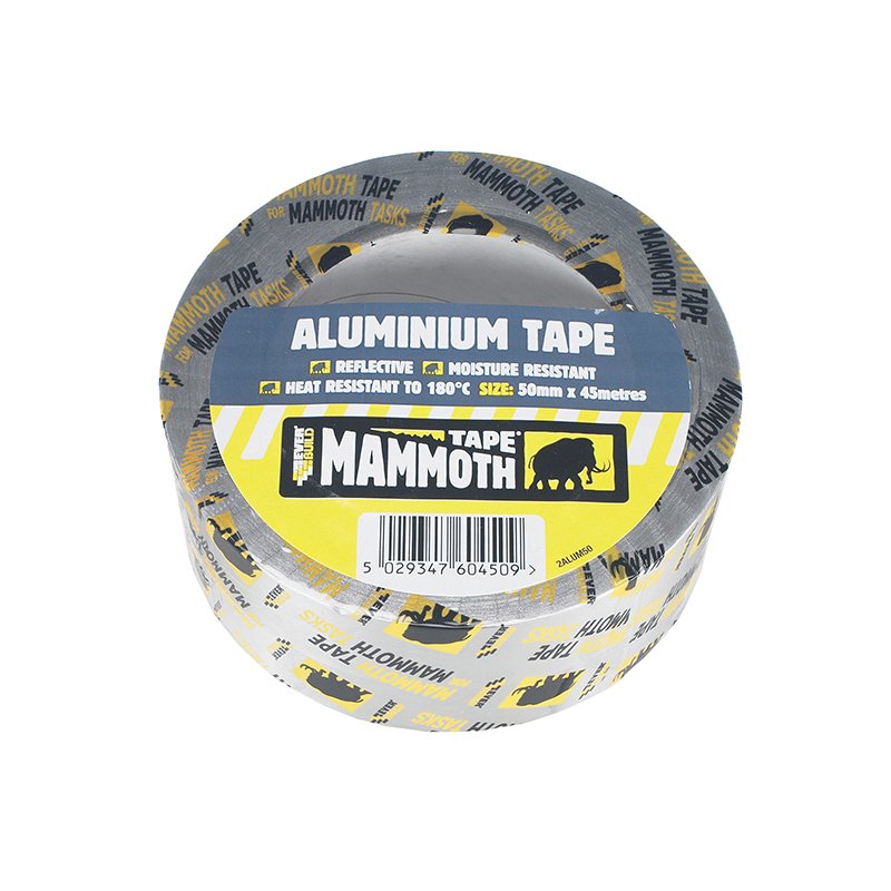 50mm x 45m Everbuild Sika - Aluminium Tape
