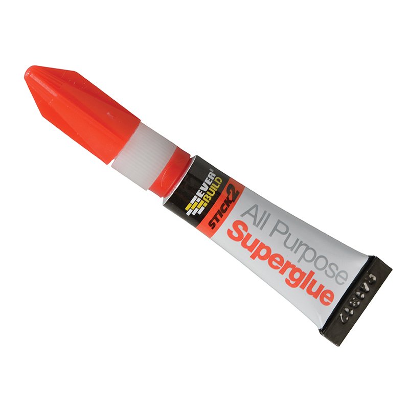 Everbuild Sika - STICK2? All-Purpose Superglue Tube 3g