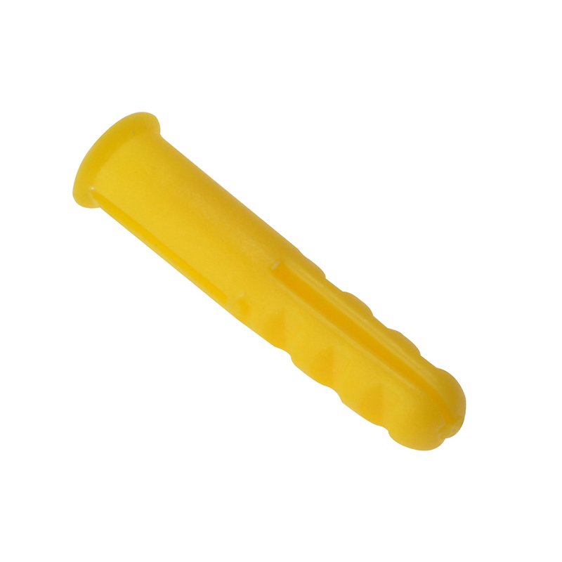 Yellow No.4-6 (Box 1000) ForgeFix - Expansion Wall Plugs, Plastic (Box)