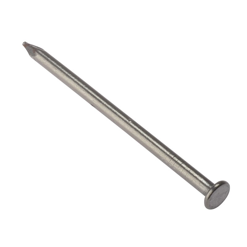 150mm (Bag Weight 500g) ForgeFix - Round Head Nails, Bright Finish