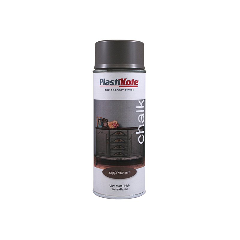 PlastiKote - Chalk Finish Spray Caffe Espresso 400ml