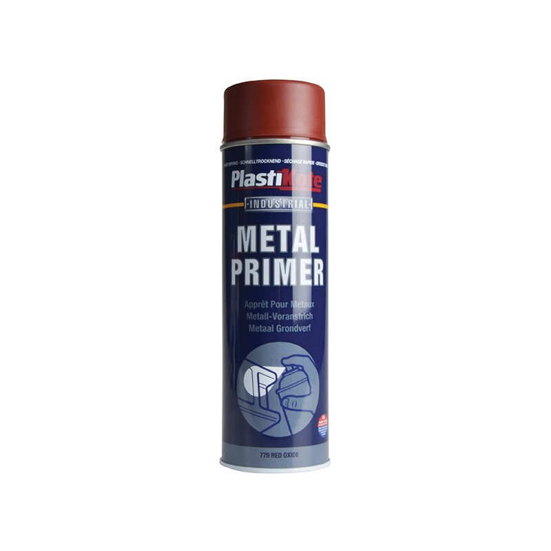 PlastiKote - Industrial Primer Spray Red Oxide 500ml