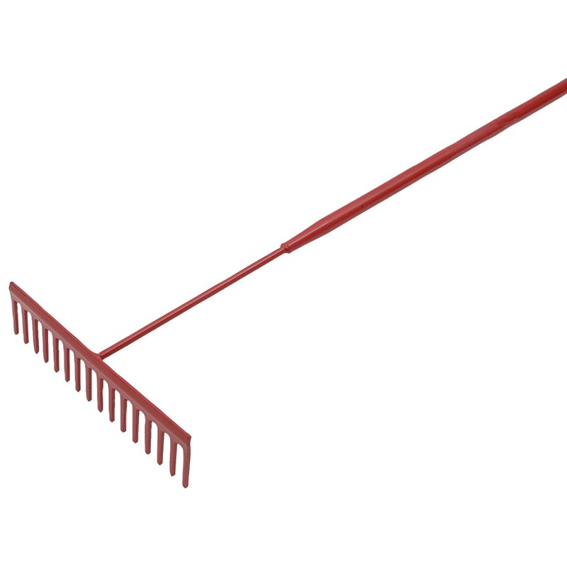 Faithfull - Asphalt Rake 16 Flat Teeth - Tubular Steel Shaft