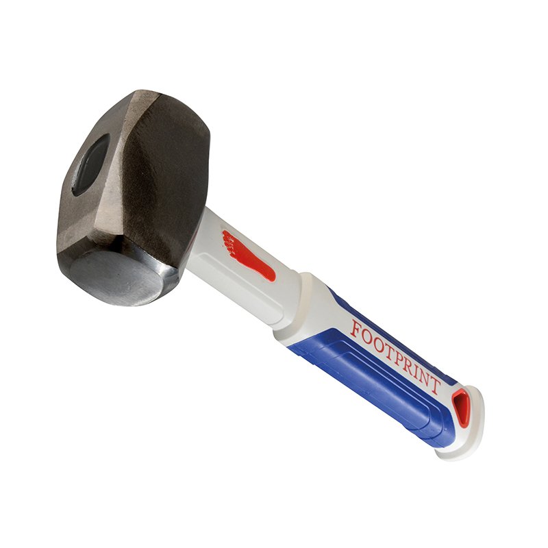 1.13KG (2.1/2lb) Footprint - Club Hammer, Fibreglass Shaft