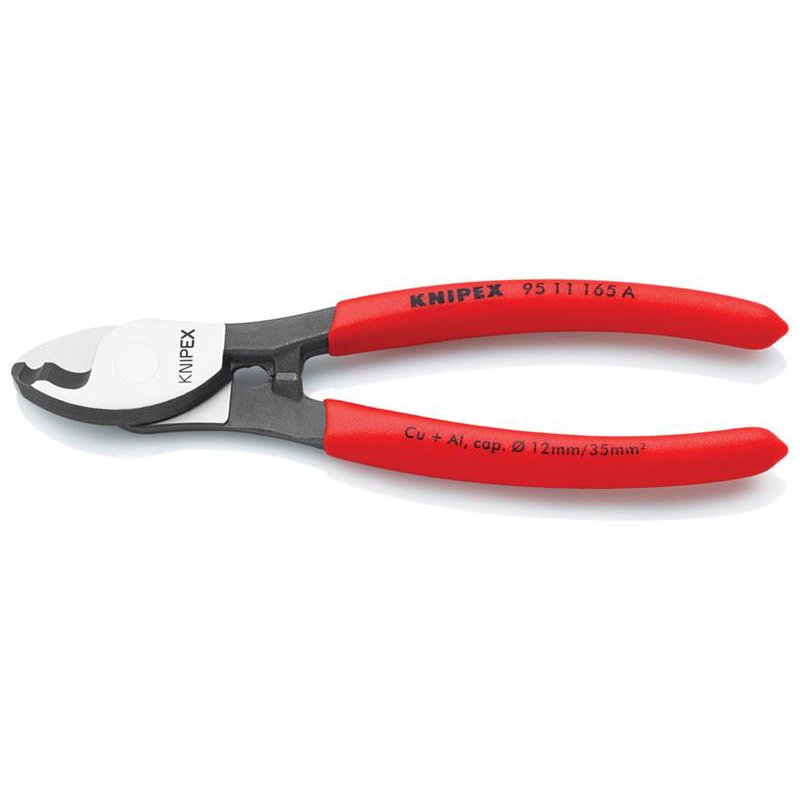 Knipex 49174 165mm Cable Shear - Professional Copper & Aluminum Cable Cutter Tool