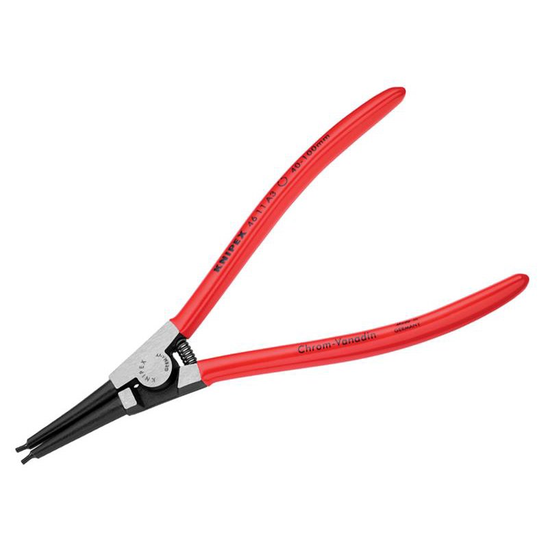 40 - 100mm A3 Knipex - 46 11 Series External Straight Circlip Pliers