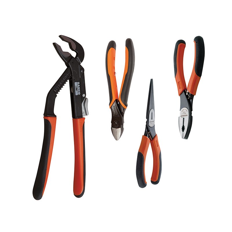 Bahco - 9897 Plier Set, 4 Piece