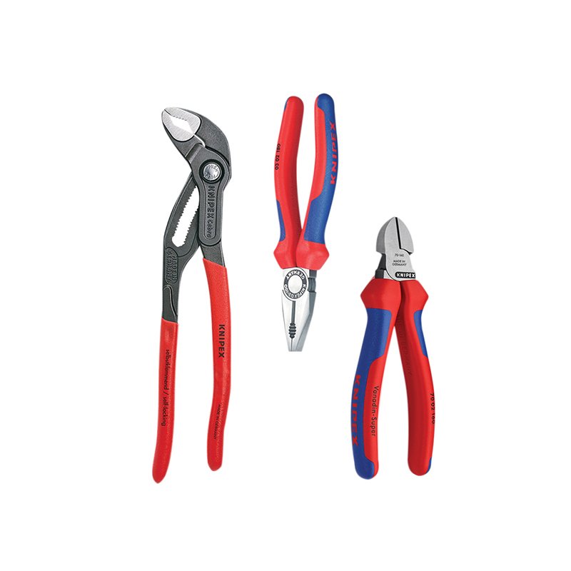 Knipex - Bestseller Pliers Set, 3 Piece