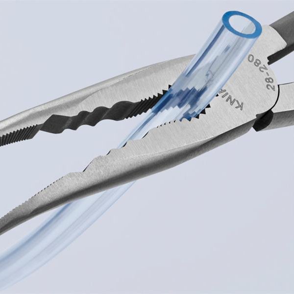 Knipex Long Reach Bent Needle Nose Pliers 280mm BM Steel
