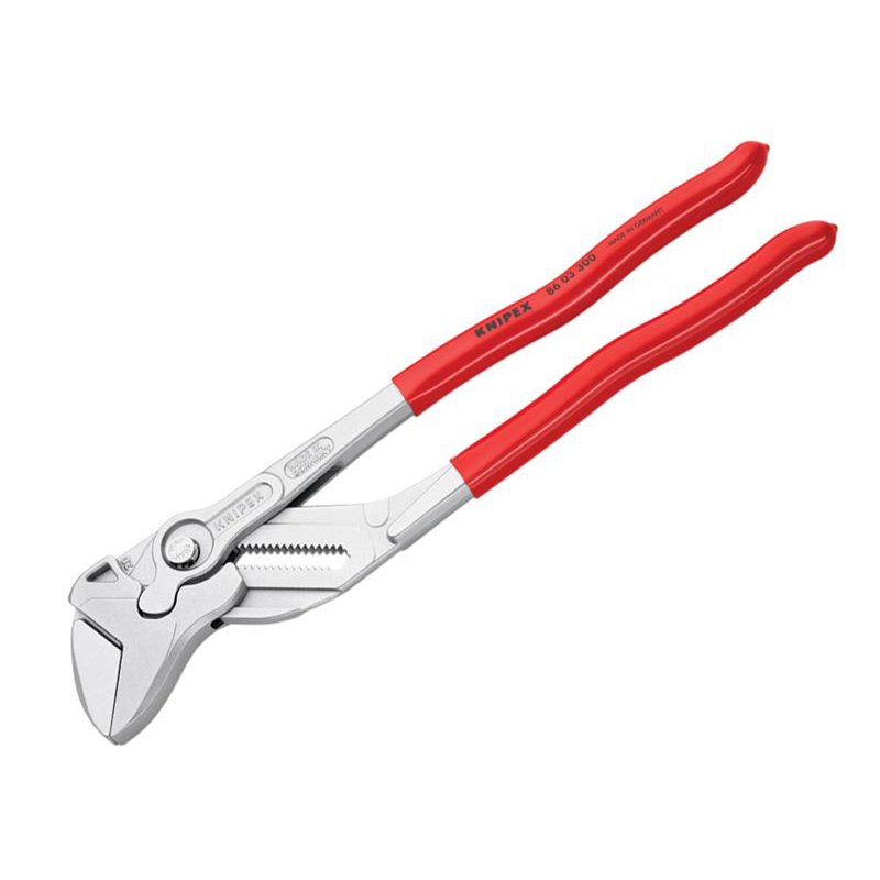 60mm Capacity PVC Grips 300mm Knipex - 86 03 Series Pliers Wrench