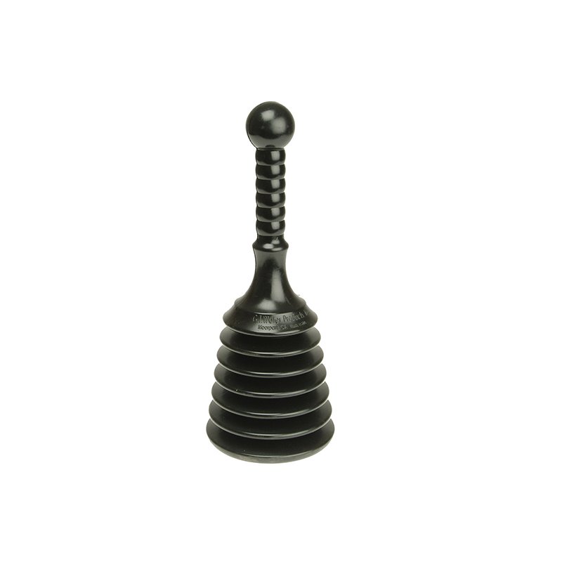 Monument - 1460Y One Piece Handy Plunger Black 100mm (4in)