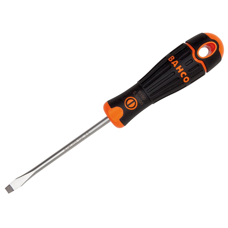 Bahco - BAHCOFIT Screwdriver Flared Slotted Tip 6.5 x 150mm