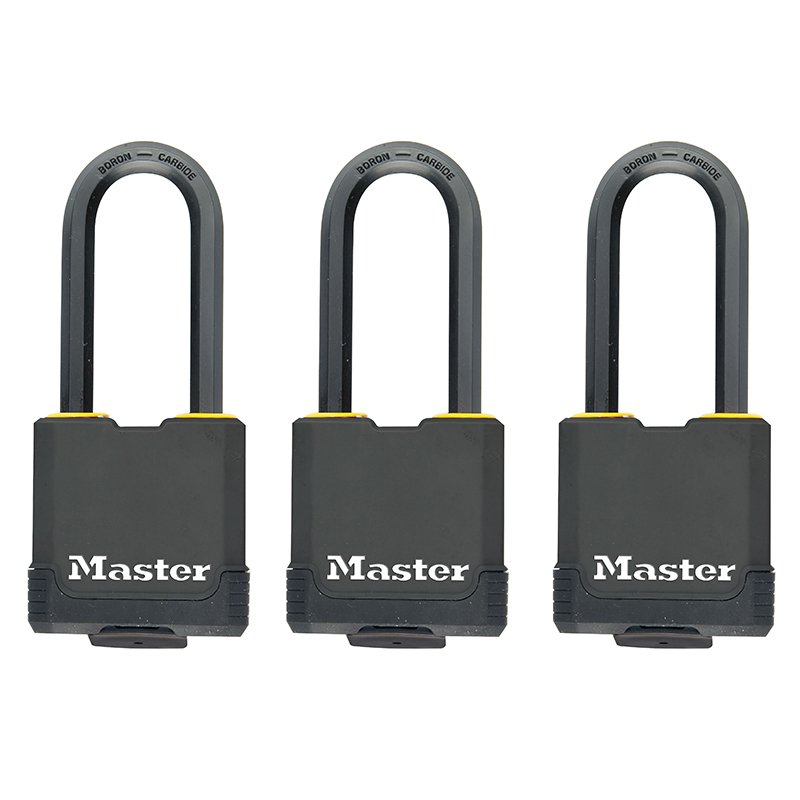 Master Lock - Excell? Weather Tough 45mm Padlock 4-Pin- Keyed Alike x 3