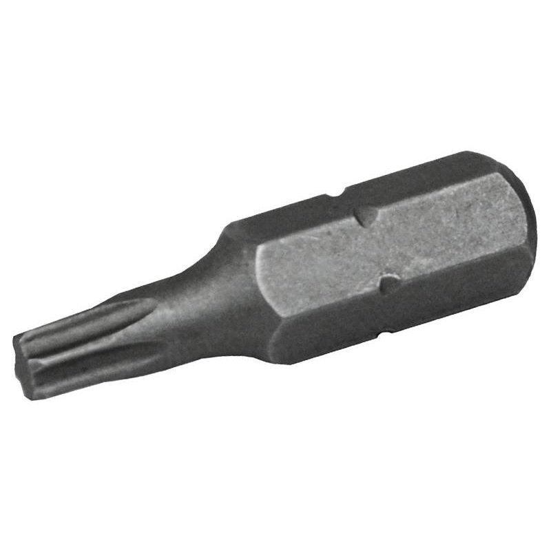 Faithfull - Torx S2 Grade Steel Screwdriver Bits TX10 x 25mm (Pack 3)