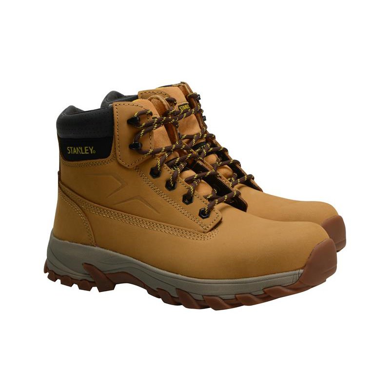 Honey, UK 10 EUR 44 STANLEY Clothing - Tradesman SB-P Safety Boots