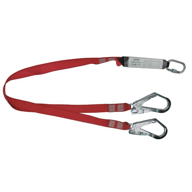 Scan - Fall Arrest Twin Lanyard 1.8m