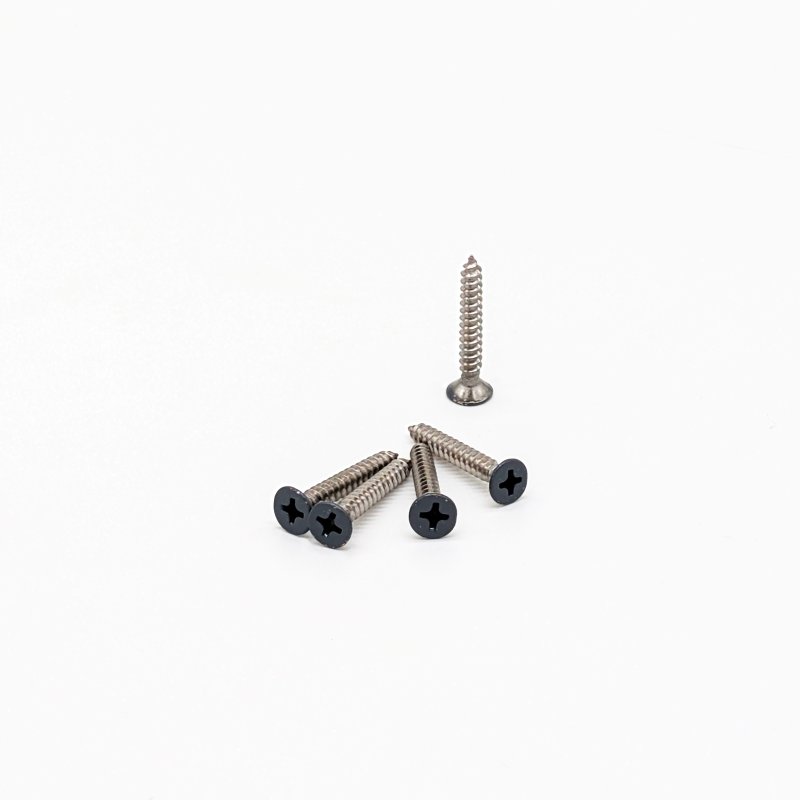 EazyClad 5S - Slate Grey Colour Coded Screws for Cladding Trim - Pack of 100