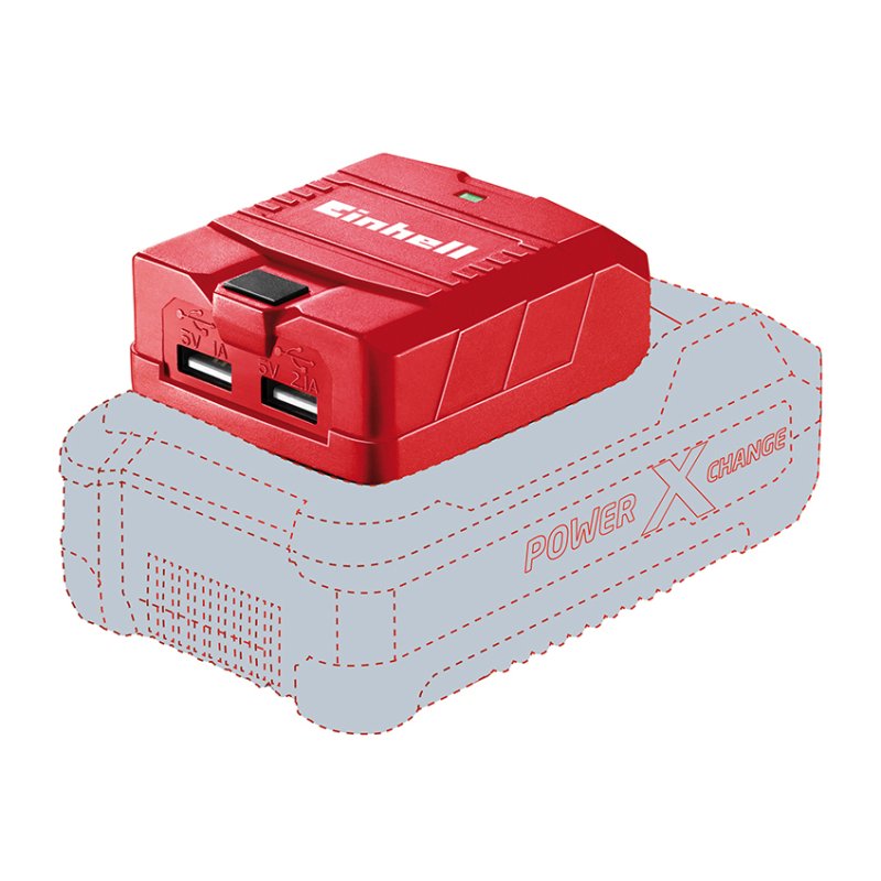 Einhell Einhell - TE-CP 18 Li USB-Solo Power X-Change Battery Adaptor 18V Li-ion
