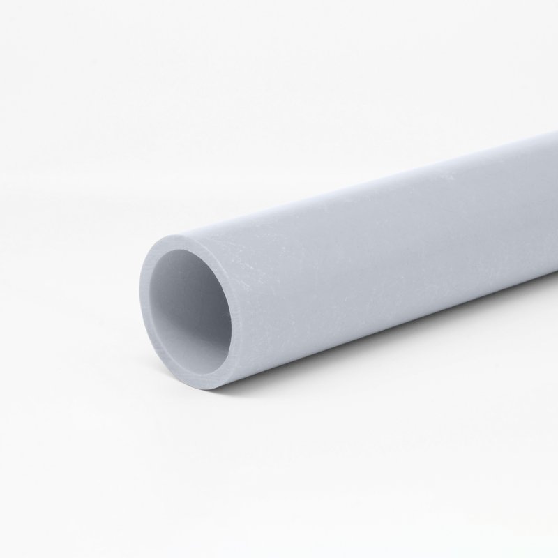 Barclay & Mathieson 6m GRP Handrail Tube Top Rail - 50mm Diameter - Grey