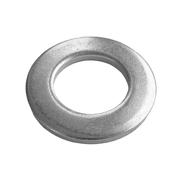 B+M 100 Pack - M24 Flat Round Washer BZP