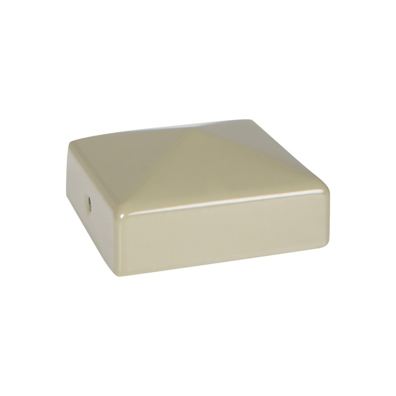 DuraPost® Post Cap With Bracket 75 x 75mm - Olive Grey