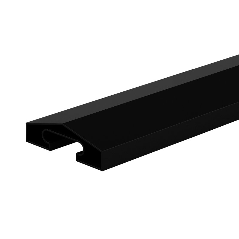 DuraPost® Capping Rail 65mm - Black