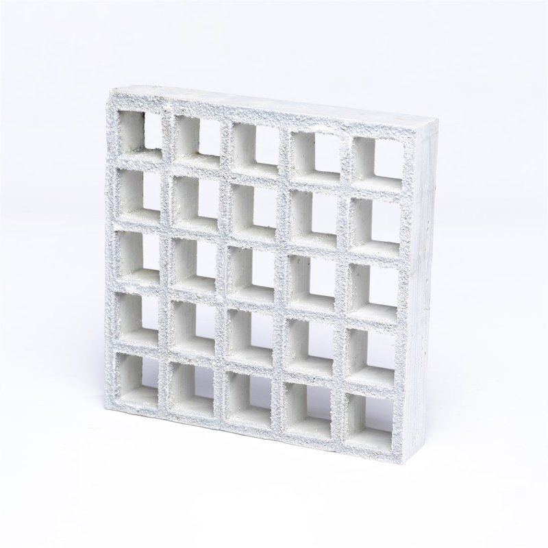 Barclay & Mathieson 25mm Open Mesh Gritted GRP Grating - 3012mm x 997mm - Light Grey - RAL 7047