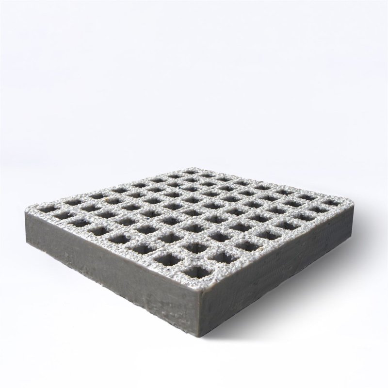 Barclay & Mathieson 30mm Mini-Mesh Gritted GRP Grating - 3007mm x 1007mm - Light Grey - RAL 7047