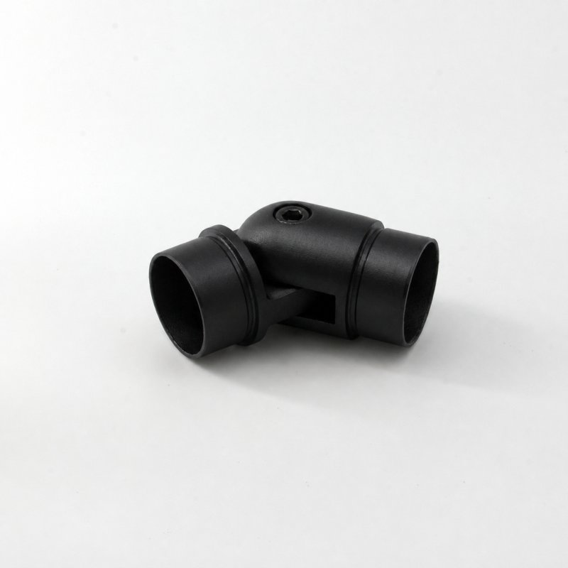 BM Architectural Articulated Elbow 0-90 Degree - 316/Matt Black PPC