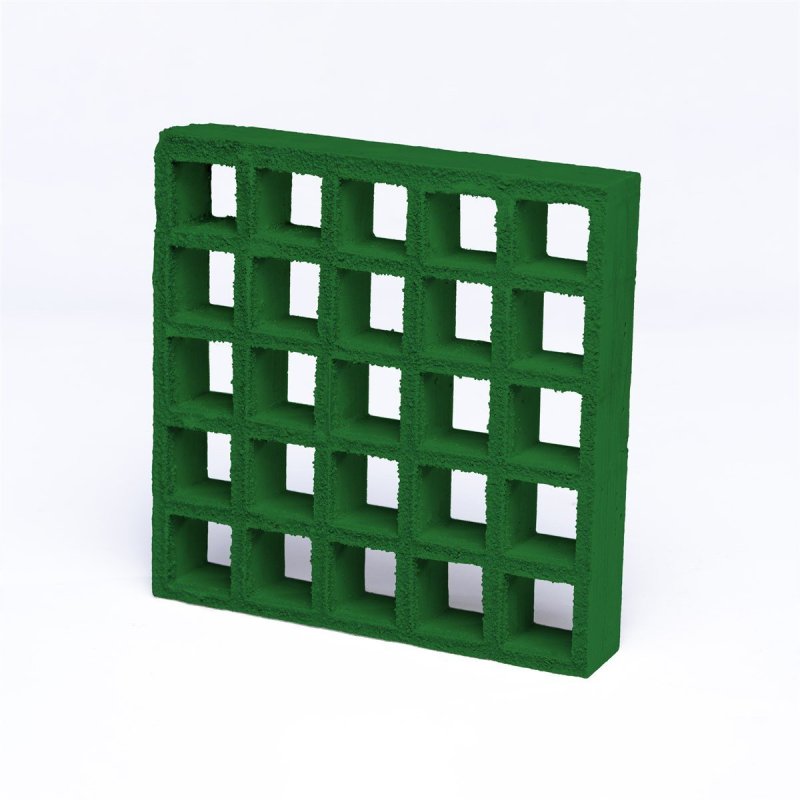 Barclay & Mathieson 50mm Open Mesh Gritted GRP Grating - 3007mm x 1007mm - Green - RAL 6017
