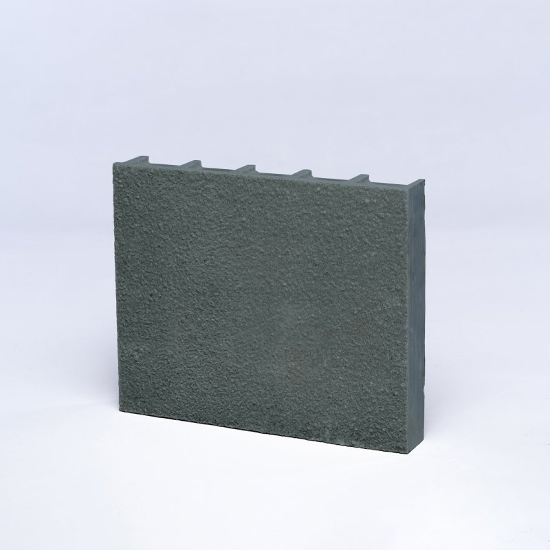 Barclay & Mathieson 41mm Moulded Solid Top Anti Slip GRP Grating Plank 3660mm - Dark Grey - RAL 7043