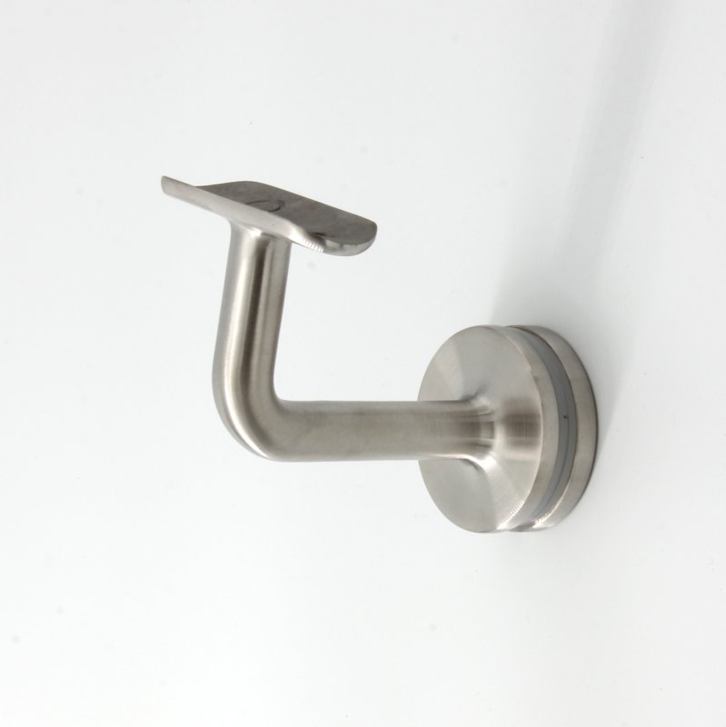 BM Architectural Offset Glass Bracket with Fixed Saddle