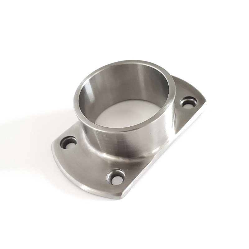 BM Architectural Eazypost Cut Base External Wall Flange