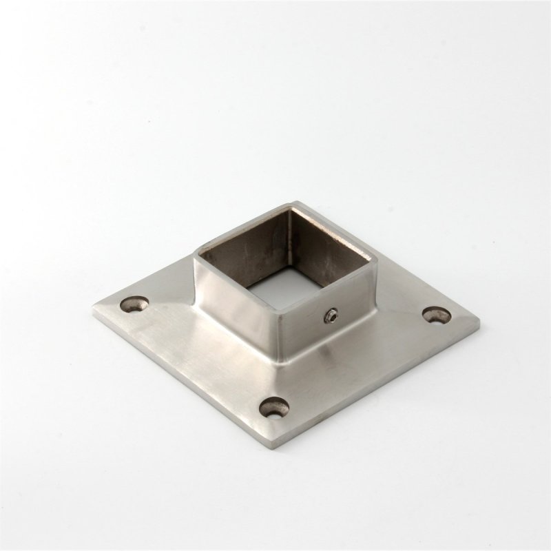 B+M Eazysquare Wall Flange To Suit 40x40x2mm Tube