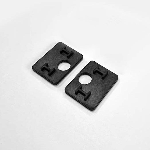 B+M Eazypost 10mm Rubber For Square Glass Clamp 92612