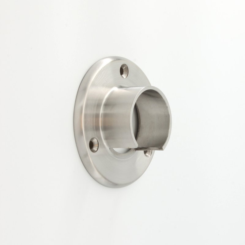 BM Architectural EazySlot Slotted Handrail Wall Flange