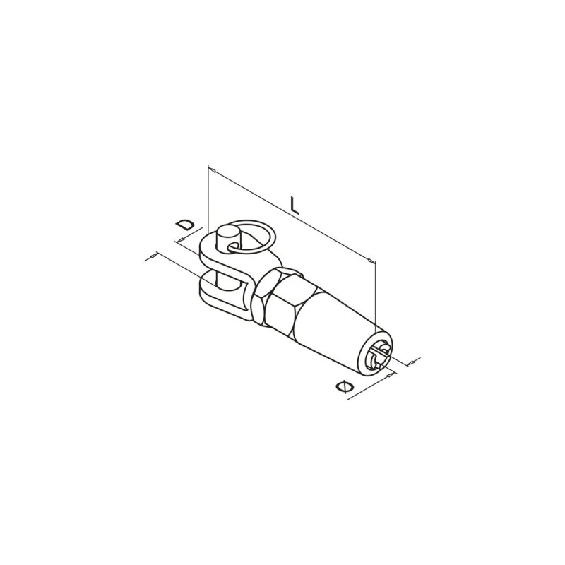 BM Architectural Eazywire Terminal With Jaw